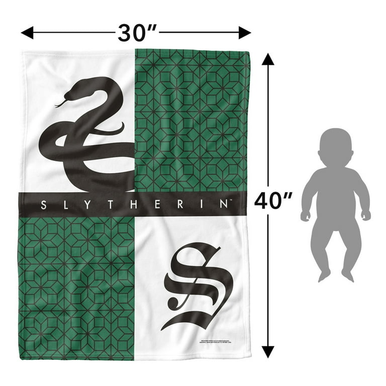 Slytherin baby blanket sale