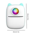 thumbnail image 3 of TB&W Imprimante Intelligente Sans Encre Compatible Bluetooth Noir Blanc pour Scrapbooking DIY, 3 of 9
