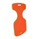 thumbnail image 3 of Flotador de agua tipo silla de montar, juguete acuático, accesorio para lago, suministros de natación, silla de piscina Naranja verde amarillo, 3 of 8