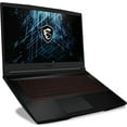 thumbnail image 2 of MSI GF63 15 Gaming Laptop, 11th Gen Intel Core i5-11400H 6-Cores, NVIDIA GeForce GTX 1650, 16GB DDR4 1TB PCIe SSD, 15.6" Full HD (1920 x 1080) Display, WiFi, Bluetooth, Webcam, Windows 11, 2 of 5