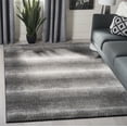 thumbnail image 2 of SAFAVIEH Lurex Wilson Abstract Area Rug, Black/Ivory, 6'7" x 9', 2 of 8