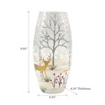 thumbnail image 2 of Christmas Led Glass Decor Winter Reindeer 8.65", 2 of 3