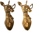 thumbnail image 6 of Animal Heads Wall Art Decor, 3D Wall Mount Ornament, Aesthetic Gold Wall Sculpture Home Decor, Resin Animal Head Wall Hanging Decoration for Family Living Room Bedroom Bathroom Kitchen Gift (Sheep), 6 of 6