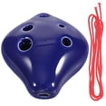thumbnail image 2 of Small Ceramic Ocarina Beginner Ocarina Portable Ocarina Musical Instrument for Children, 2 of 3