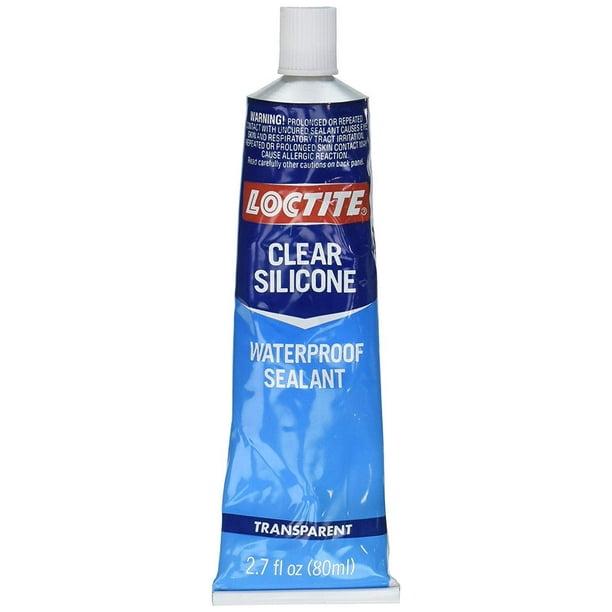 Loctite 2.7 Oz Tub Clear Silicone Waterproof Sealant