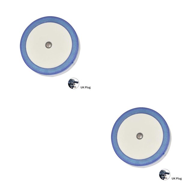 Inteprter Luz de noche LED, Mini enchufe de pared bonito, lámpara de noche con Sensor automático para dormitorio, habitación de niños, Type5 NO5