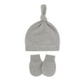 thumbnail image 2 of RotHome Baby Newborn Hat Set Soft Knot Beanies Breathable Infant Caps for Baby Girls Boys 0-6 Months Cozy Daily Wear Essential, 2 of 3