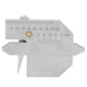 thumbnail image 1 of HJC45-calibrador de costura de soldadura de una sola diapositiva, herramientas de pozo, regla de inspección de acero inoxidable, 1 of 11