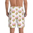 thumbnail image 3 of Kdxio Avocado Lovers Print Mens Sleep Shorts Bottoms Soft Comfy Pajama Wear Pants with Drawstring Pockets, 3 of 7