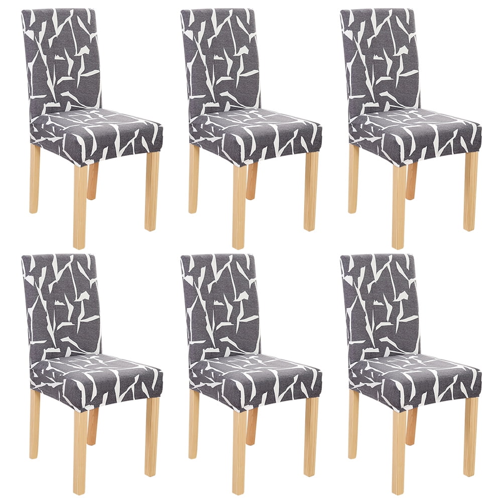 Chair Cover Slipcover, Pack of 1/4/6 Spandex Stretch Printed Dining