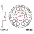 thumbnail image 5 of Front & Rear Sproket Kit for SUZUKI SV650 A/SA-K7,K8,K9,L0-ABS 07-10 JT Sprockets, 5 of 7