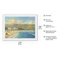 thumbnail image 2 of Santa Barbara - The Potter Hotel - Vintage Travel Poster by Kerne Erickson - Japanese Unryu Rice Paper Art Print (Unframed) 18 x 24 in, 2 of 4