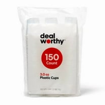White Disposable Cups - 3oz/150ct - Dealworthy
