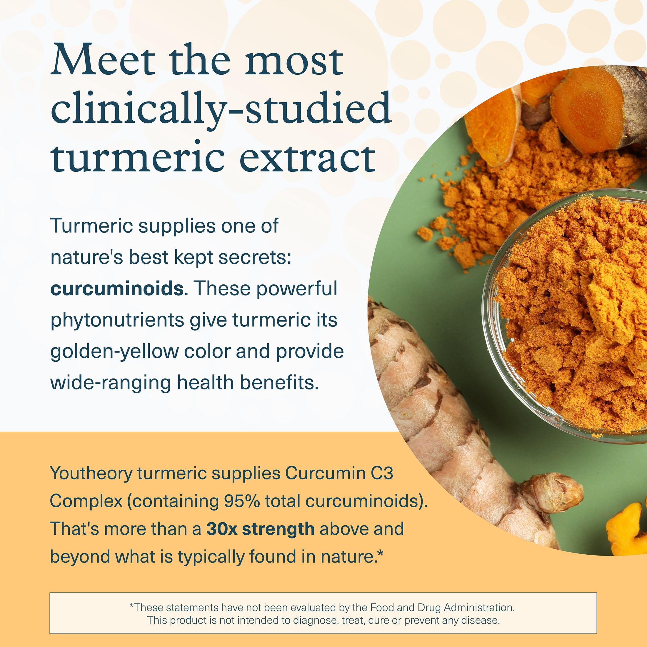 Youtheory Turmeric Extra Strength Formula 180 Capsules