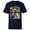 Navy, variant on Star Wars Droids: The Adventures of R2-D2 & C-3PO Throwback - Short Sleeve T-Shirt for Kids - Customized-White