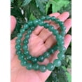 thumbnail image 2 of Green Aventurine Crystal Bead Bracelet 8mm, Wholesale Genuine Green Aventurine Stretch Gemstone Bracelet, Gift for Men & Women (1), 2 of 7