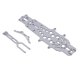 thumbnail image 3 of Chasis de Fibra de Carbono RC Alta Flexibilidad Mecanizado CNC Hueco 2 Capas Reemplazo de Hundimiento Placa de Chasis Inferior RC ANGGREK Otros, 3 of 8