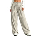 thumbnail image 1 of Niños Pantalones de Navidad Suaves de Color Sólido Pantalones de Longitud Deportivos Casuales para Niños Niñas Traje de Pantalones, 1 of 5
