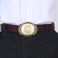 thumbnail image 5 of Qqa Hebilla De Cinturón Occidental De Moda Vintage A A Z Letra Inicial Hebillas De Cinturón De Vaquero Para Hombres/Mujeres, 5 of 5