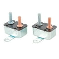 thumbnail image 1 of 2Pcs Automatic Reset Circuit Breaker Aluminum Alloy Overload Protection Circuit Breaker For Car Ship 12V 24V Crosswise Bracket, 1 of 8