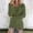 Army Green women long sleeve pullover a1, variant on thefmos Women's Fall Winter Long Sleeve Warm Pullover Tops Solid Casual Basic Sweater Loose Fit Crewneck Blouses Tunic Shirts Cozy Knitwear Fashion Clothes, Black 2XL