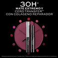 thumbnail image 3 of Labial Mate Extremo 30H Sin Transferencia  Rouge Passion con Colágeno, 3 of 5