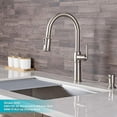 thumbnail image 4 of Kraus KPF-1682SFS Sellette Single Handle Pull-Down Kitchen Faucet, Spot Free Stainless Steel, 4 of 11