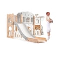 thumbnail image 2 of Shininglove 8-in-1 Toddler Indoor Playground with Slide for Ages 1-3 Baby, 2 of 7