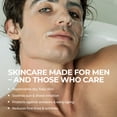 thumbnail image 3 of HOMMEFACE Revitalizing Hydrogel Facial Sheet Mask for Men, Hydrating, Anti-Aging, Soothing, with Hyaluronic Acid, Vitamins, Peptides, Beard-Friendly, 5 Count, 3 of 9
