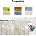 thumbnail image 4 of No Drill Curtain Rod, Eco-friendly Packaging Spring Tension Stainless Steel Adjustable Curtain Rods, Rustproof for Kitchen Bathroom Living Room (50-80 Inches), 4 of 5