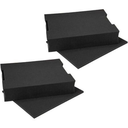 

POWERTEC 71603-P2 Pre-Cut Foam Insert – 100% Customizable Inlay Material for L-Boxx2 Power Tool Transport System 2 PK