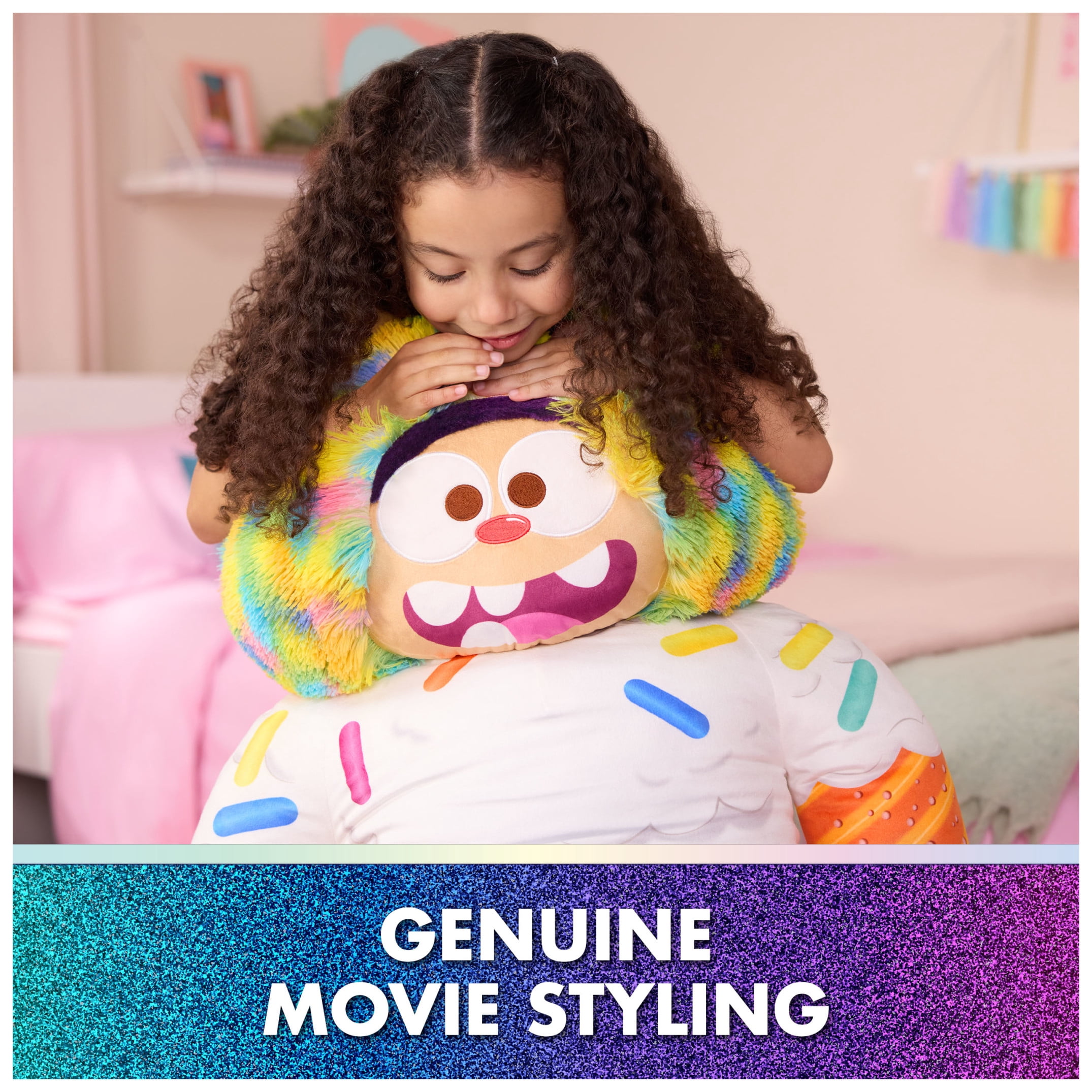 Gabby's Dollhouse: The Movie, Jumbo 32-inch Cookie Bobby Plush Toy, for Ages 0+