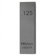 Mitutoyo Gage Block, 1/8" L, Rectangular 611160-521