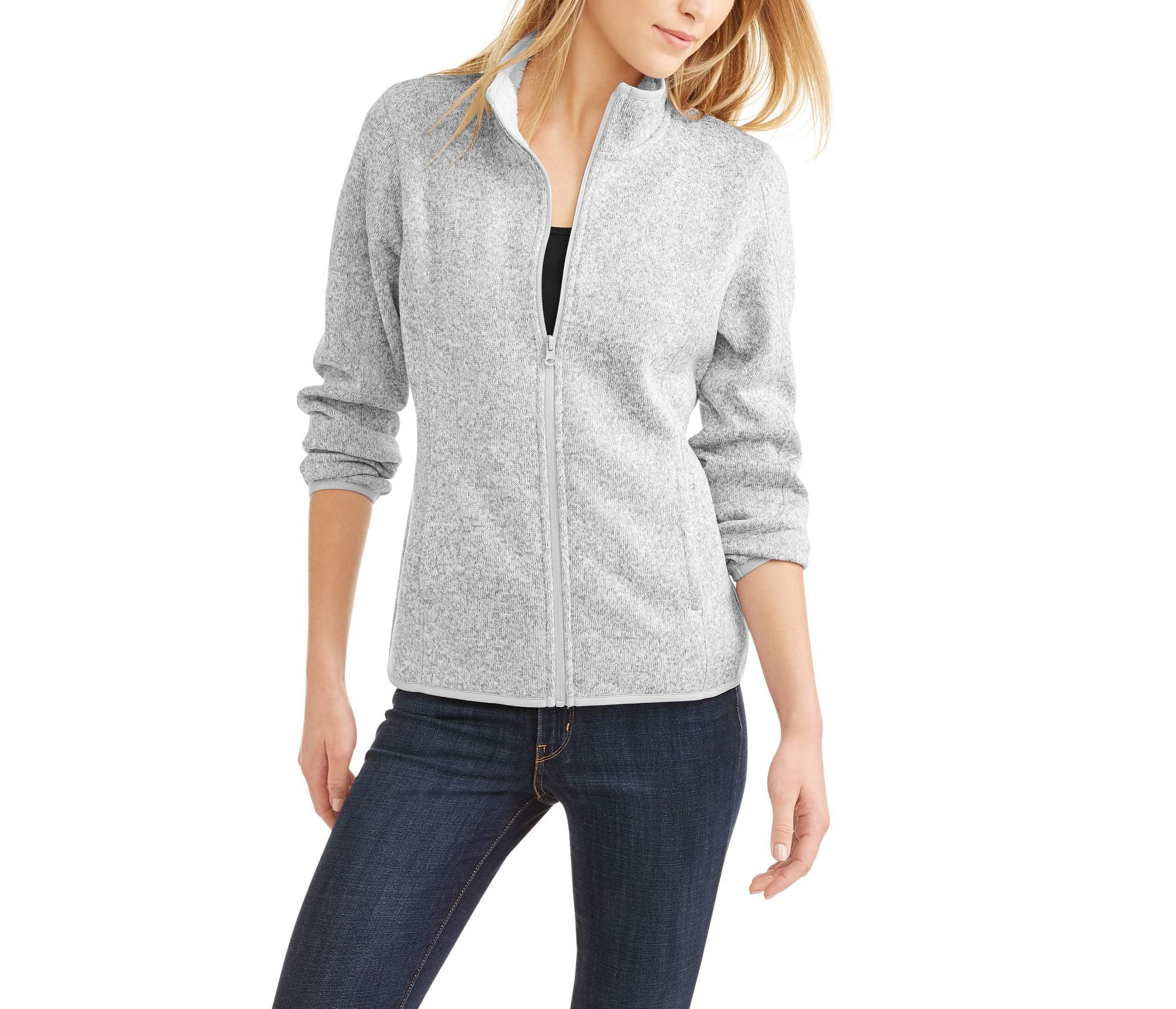 Swiss Tech Women's Sweater Fleece Jacket