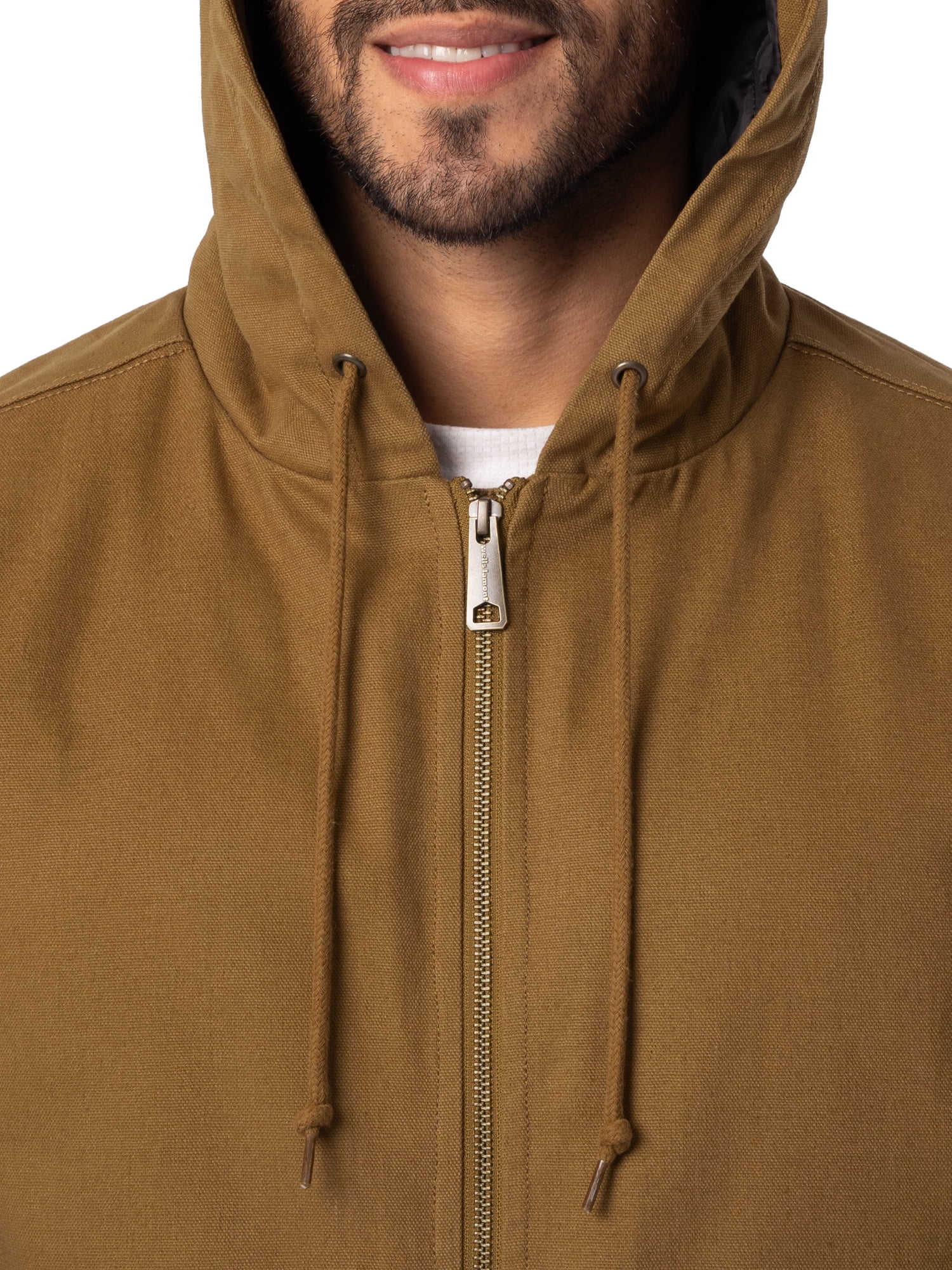 Wells Lamont Men's Workwear Insulated Duck Quilted Lined Full Zip Hoodie, Size M-3XL