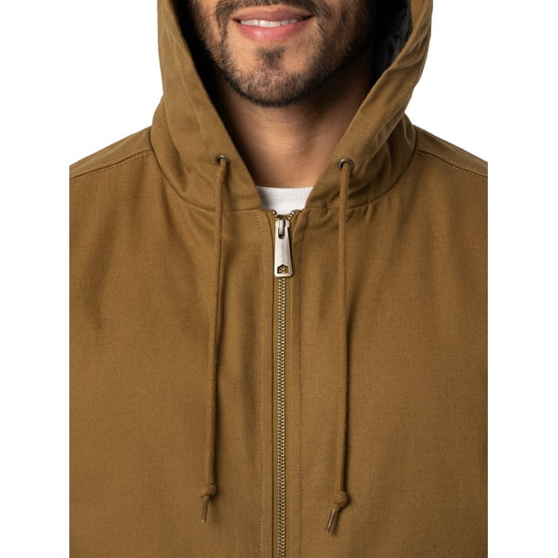 Wells Lamont Men's Workwear Insulated Duck Quilted Lined Full Zip