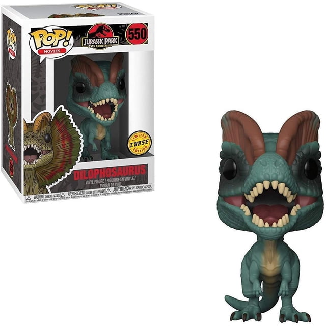 Figura de acción Funko Pop! Películas: Parque Jurásico: Dilophosaurus
