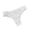 White, variant on Panties Women's Hollow Lace Low Waist Briefs Women's Solid Color Double Bow Women's Thong Lace Edge Mesh Underwear Postpartum Running Underwear for Womens Undies Size 9 Pack of Thongs