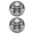 thumbnail image 2 of Dickly Accessoire de Phare Rond à DEL Pratique Professionnel Haut de Gamme Étanche Direct Argent, 2 of 8