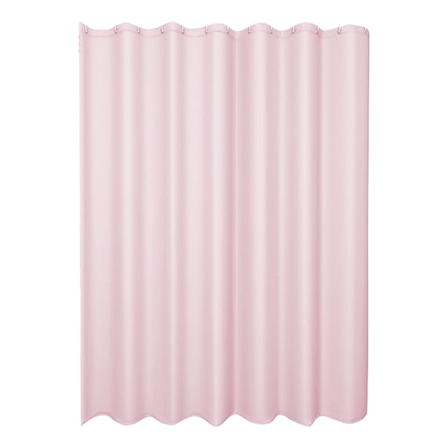 Yhmxh Decoración del baño Cortina de ducha de color sólido, resistente al agua y al moho, sin taladros, para baño Organizadores y almacenamiento de baño Accesorios de baño