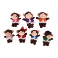 thumbnail image 4 of 21 Unidades de Peluche para Manos Marionetas de Ded Padres con Bebés Juego de Imaginación Sunnimix Finger Puppet Toys, 4 of 4