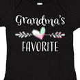thumbnail image 4 of Inktastic Grandmas Favorite Heart Grandchild Boys or Girls Baby Bodysuit, 4 of 5