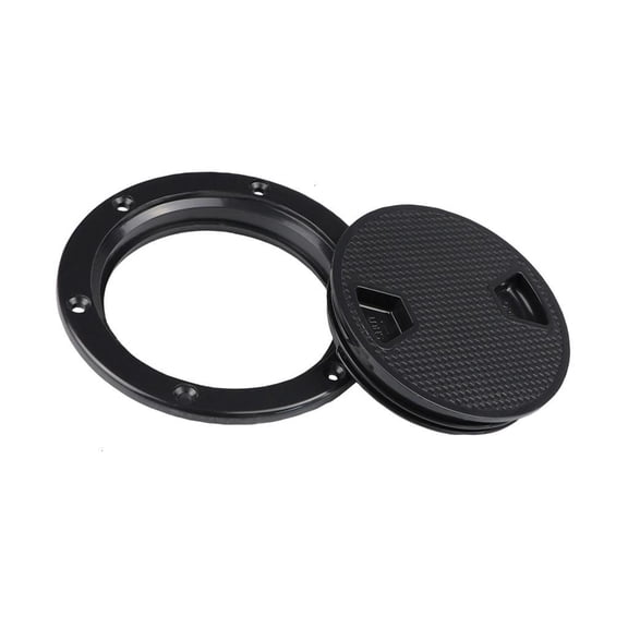 Osdhezcn Versatiles Round Hatches Cover with High Durability Corrosions Resistance for Watercraft and Utility Boxes 4/6/8 In