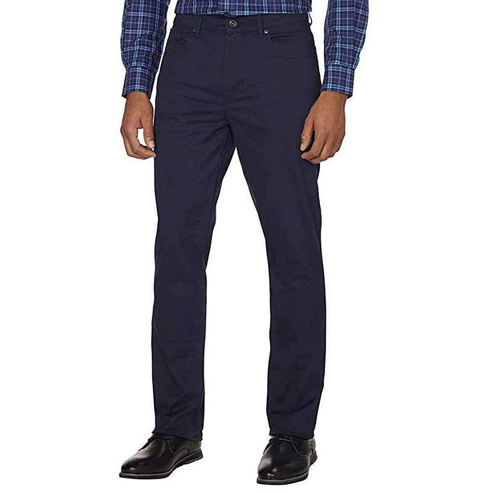 DKNY DKNY Men's Bedford Slim Straight Brushed Twill Pant Walmart