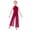 Burgundy, variant on Girls Kids One Piece Dance Jumpsuit Sleeveless Mock Neck Shiny Sequins Bodice Shimmery Mesh Split Wide-Leg Bodysuit White 6