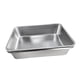 thumbnail image 5 of Caja de arena para gatos, arenero de acero inoxidable, arenero, orinal con parte superior abierta, suministros de metal para gatos de interior,, 5 of 8