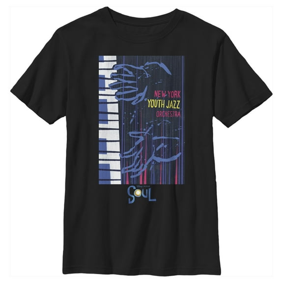Boy's Soul Youth Jazz Orchestra  Graphic Tee Black X Small