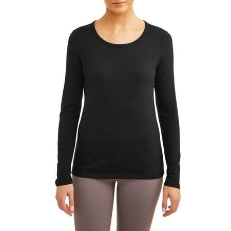 - Women's Core Active Crewneck Long Sleeve T-Shirt