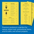 thumbnail image 3 of Hammermill Premium 110 lb. Cardstock Paper 8.5" x 11" Yellow 200 Sheets/Ream (168370R), 3 of 7
