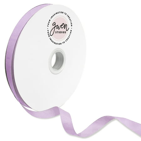 UPC: 0810056349844 | Lavender Grosgrain Ribbon for Crafts and Bows  5/8  x 100 Yards by Gwen Studios